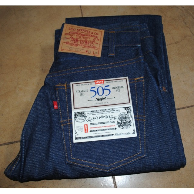 デッドストック 80年代 米国製505 W28-L36