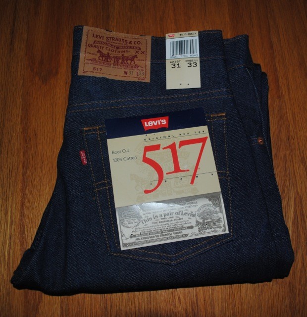 デッドストック 90年代初め 米国製517 W31-L33