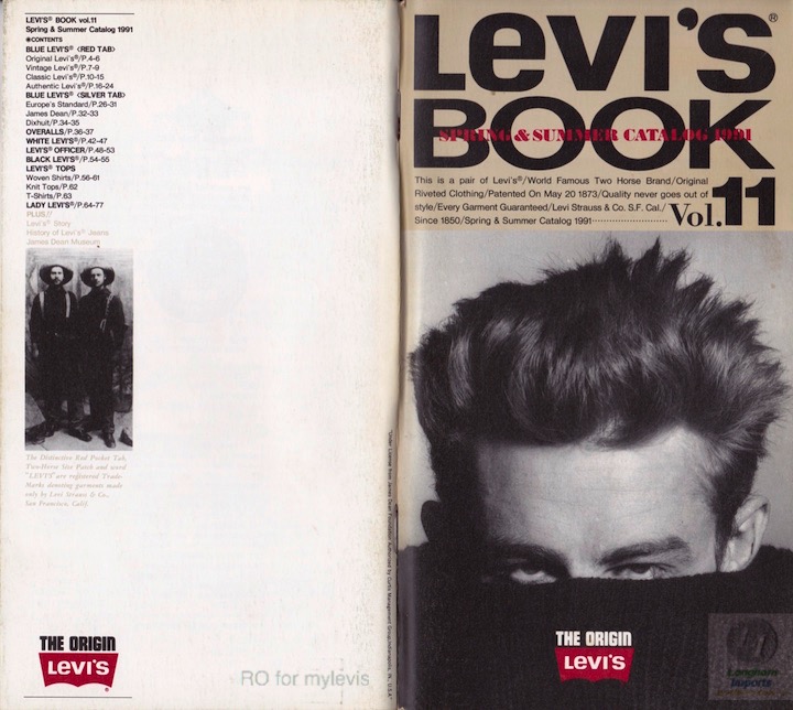 Levis Book Vol.11 1991 SS cover page.jpg