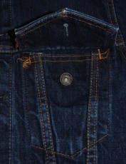 Pocket stitch detail