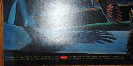 We put a little blue jean description