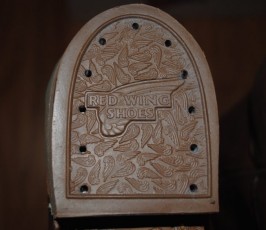 Red Wing logo on the Heel