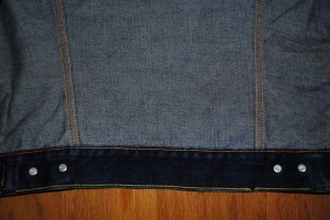 Waist band and back