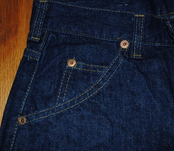 1970年代 Lee 200 フロント右ポケット部