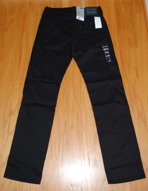 現行リーバイスUSモデル 511 Sta-Prest Trouser ブラック