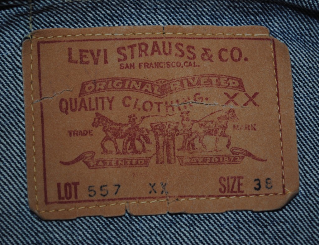 Levis 557XX Paper Patch