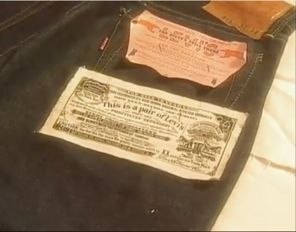 Dead stock 501 jeans during WW2