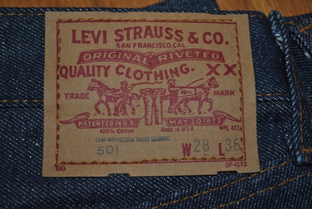 1980s 501STF Patch W28-L36