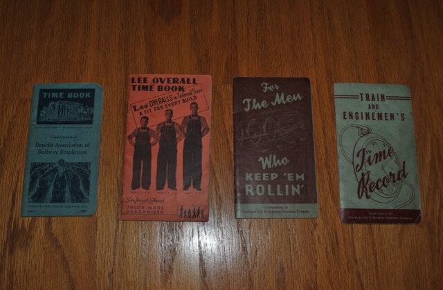 1930年代後半から1950年代前半までの鉄道労働者向けTime Book